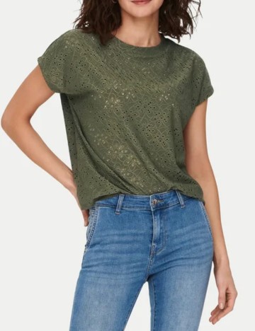 Tricou Only, verde
