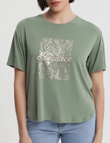 Tricou Only, verde
