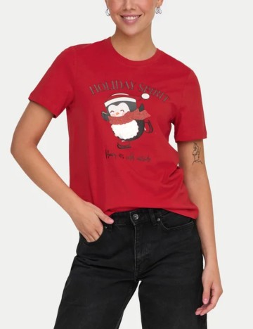 Tricou Only, roșu