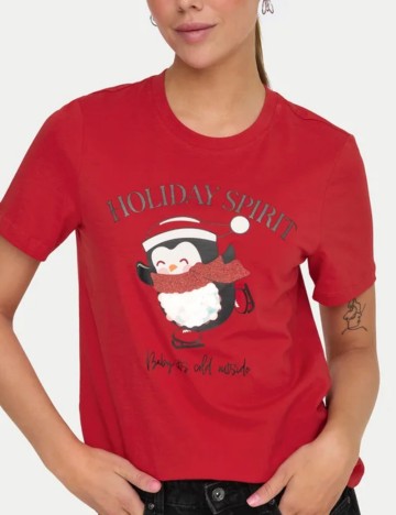 Tricou Only, roșu