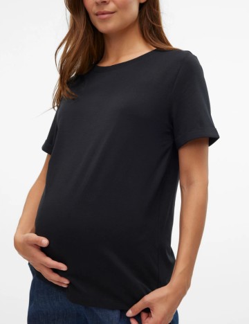 Tricou Mamalicious, negru
