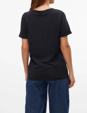Tricou Mamalicious, negru