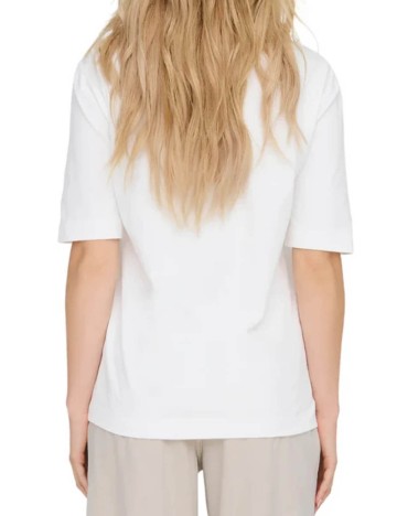 Tricou Only, alb