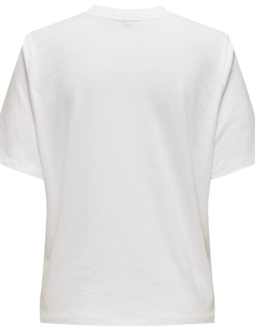 Tricou Only, alb