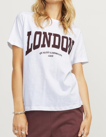 Tricou JJXX, alb