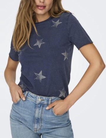 Tricou Only, albastru