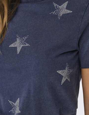 Tricou Only, albastru