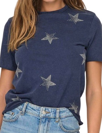 Tricou Only, albastru