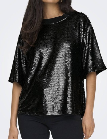 Tricou Only, negru