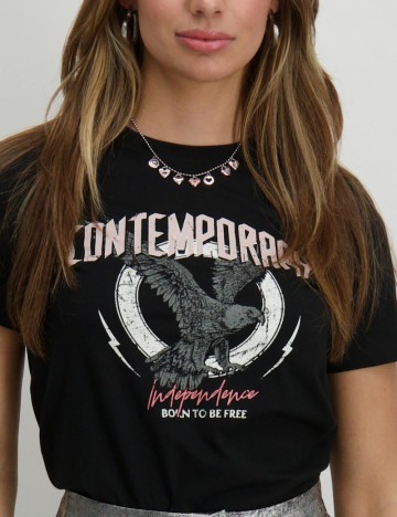 Tricou Only, negru