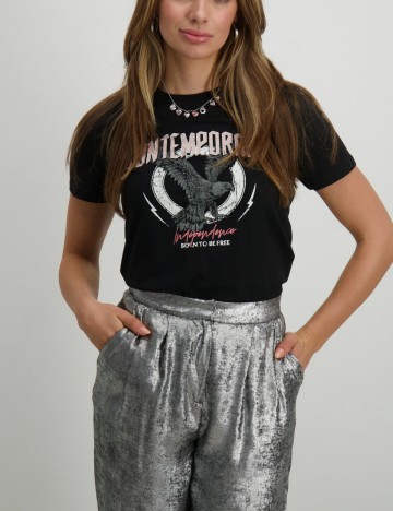 Tricou Only, negru