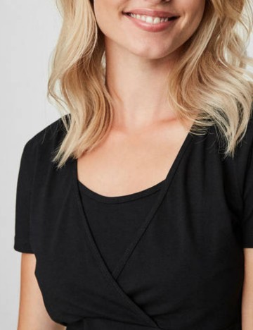 Tricou Mamalicious, negru