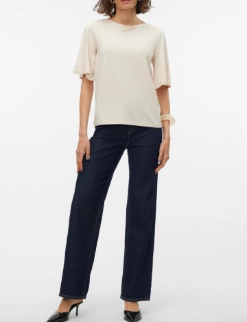 Tricou Vero Moda, bej