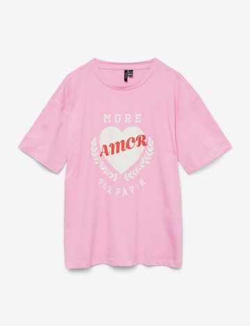 Tricou Vero Moda, roz