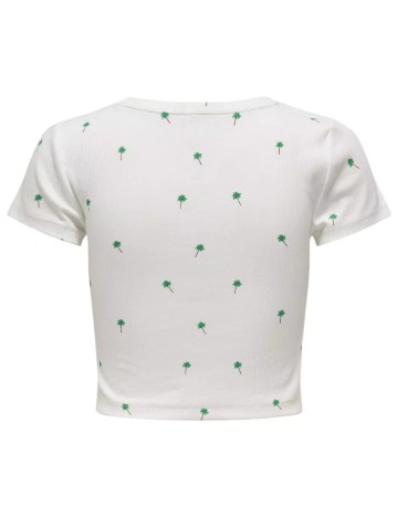 Tricou Only, alb