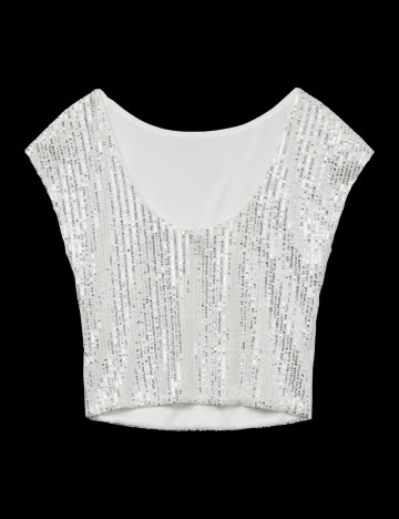 Top Vero Moda, alb