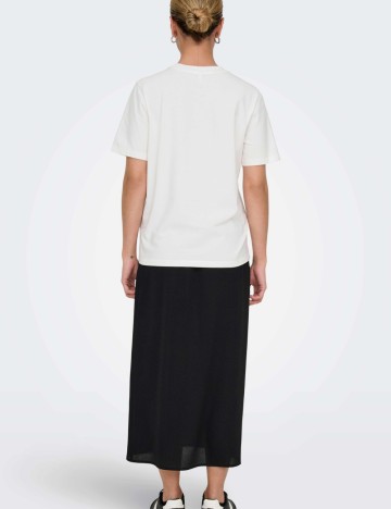 Tricou Only, alb