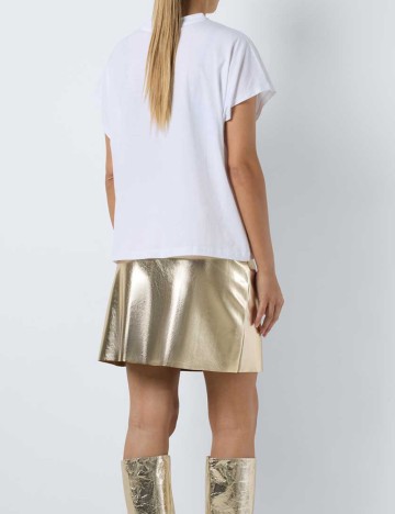 Tricou Noisy May, alb