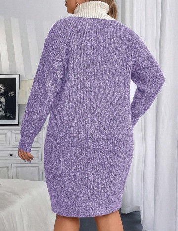 Rochie mini Shein Curve+, mix culori