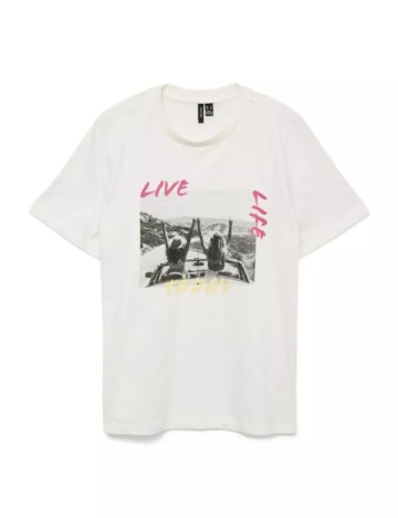 Tricou Vero Moda, alb