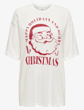 Tricou Only, alb