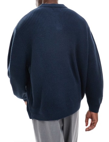 Pulover ASOS, bleumarin