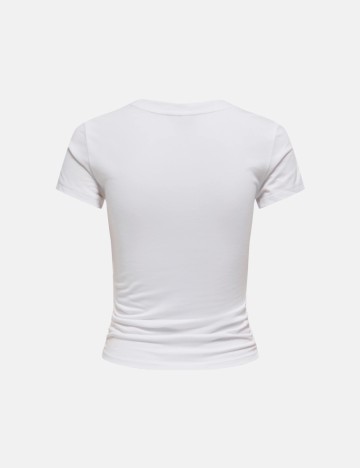 Tricou Only, alb