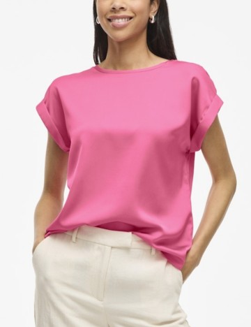 Tricou Vila, roz
