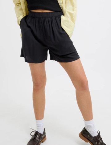 Pantaloni scurți JJXX, negru