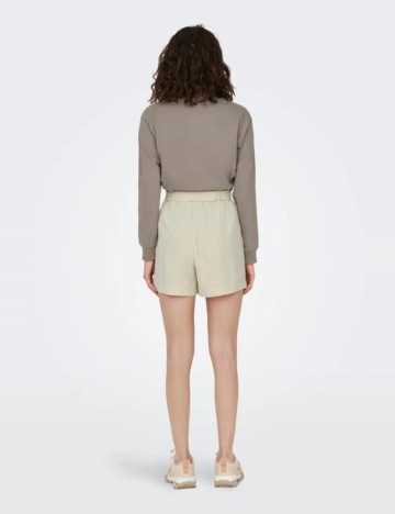Pantaloni scurți Only, crem