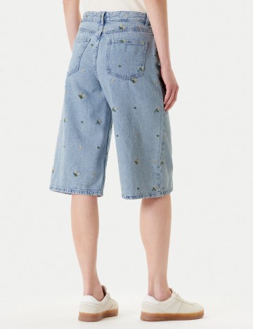 Pantaloni 3/4 Only, albastru
