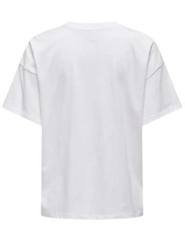 Tricou Only, alb