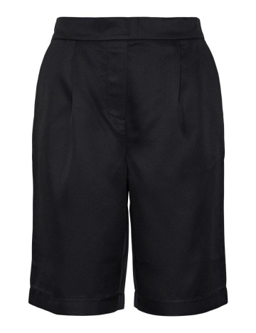 Pantaloni scurți Pieces, negru