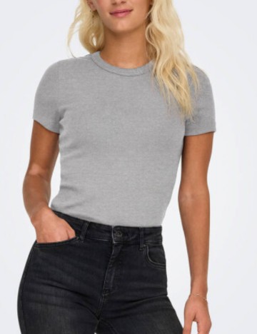 Tricou Only, gri