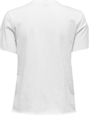 Tricou Only, alb