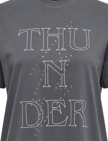 Tricou Only, gri
