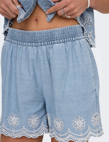 Pantaloni scurți Only, albastru