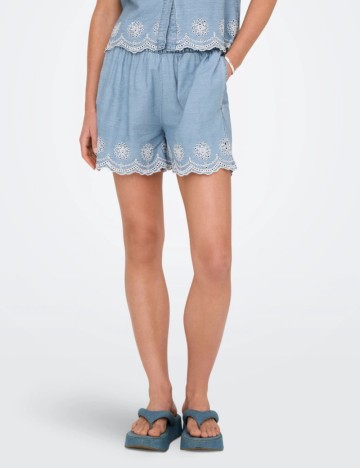 Pantaloni scurți Only, albastru