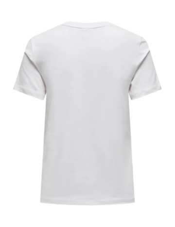 Tricou Only, alb