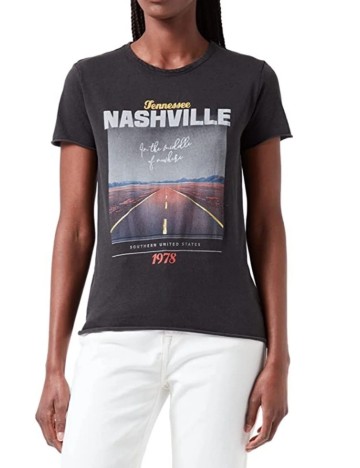 Tricou Only, gri