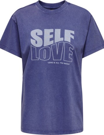 Tricou Only, albastru