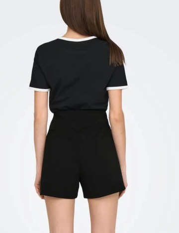 Pantaloni scurți Only, negru