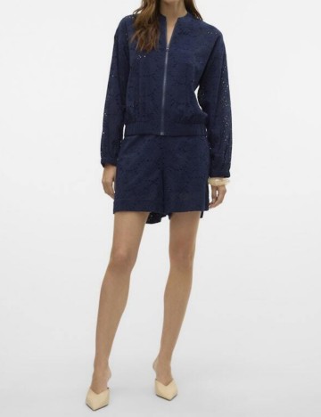 Pantaloni scurți Vero Moda, bleumarin