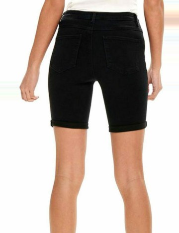 Pantaloni scurți de blugi Only, negru