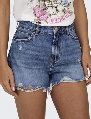 Pantaloni scurți de blugi Only, albastru
