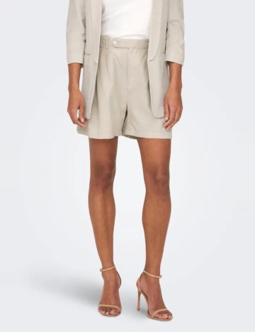 Pantaloni scurți Only, crem