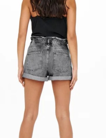 Pantaloni scurți de blugi Only, gri