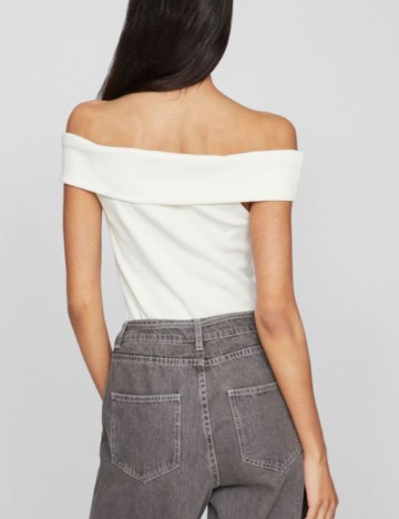 Tricou Vila, alb