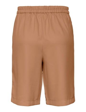Pantaloni scurți Pieces, maro