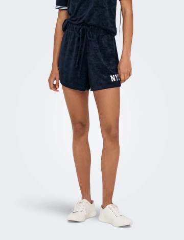 Pantaloni scurți Only, bleumarin
